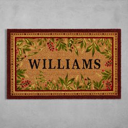 Williams Sonoma Noel Doormat PZ Super Scraper