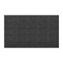 Waterhog Diamond All Weather Rug 3x5 Charcoal