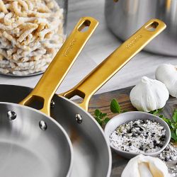 GreenPan&#8482; Reserve Uncoated Stainless-Steel 2-Piece Fry Pan Set, 10&quot; &amp; 12&quot;