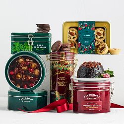 Cartwright &amp; Butler Decorated Jewel Fruit Cake Tin, Serves 18