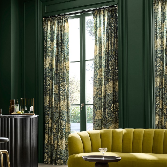 Morris &amp; Co. x Williams Sonoma Home Honeysuckle Tulip Curtain