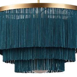 Cabaret Fringe Chandelier