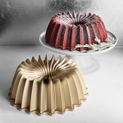 Nordic Ware Nonstick Cast Aluminum Brilliance Bundt&#174; Pans, Set of 2