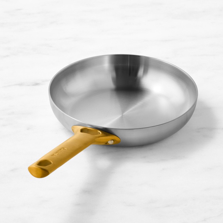 GreenPan Reserve Uncoated Stainless-Steel Fry Pan, 8"