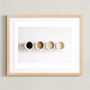 Minted, Katie Short, Coffee Cathy, Float Mount, 11x14, Natural Wood Frame