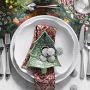 Bordallo Pinheiro Cabbage Christmas Tree Individual Bowls