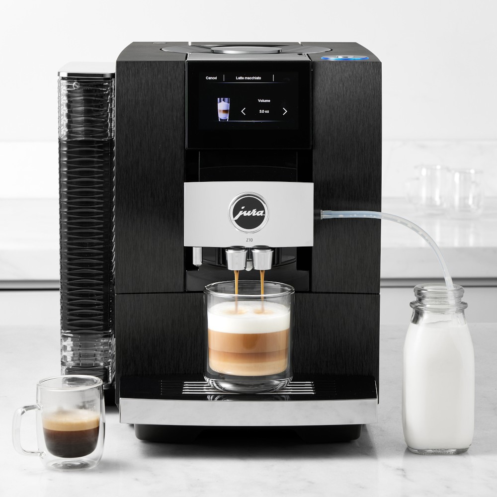 JURA Z10 Fully Automatic Espresso Machine, Aluminum Black
