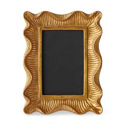 AERIN x Williams Sonoma Home Gold Scalloped Gallery Frame