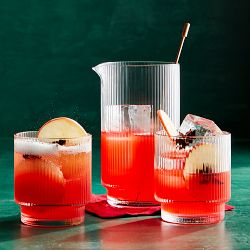 Modern Optic Double Old-Fashioned Glasses, Set of 4