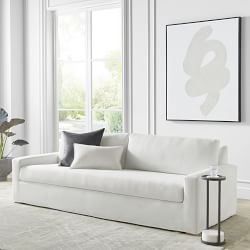 Ghent Square Arm Slipcovered Sofa (70&quot;-108&quot;)