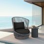 Petra Outdoor Round Side Table (20&quot;)