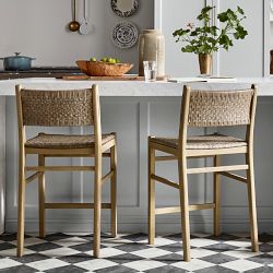 Sullivan Woven Dining Counter Stool