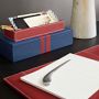 THE GEORGE x Williams Sonoma Home Leather Desk Blotter