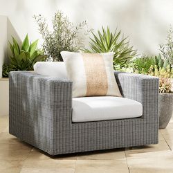 Center Stripe Outdoor Pillow Cover