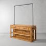 Wester Vintage Kitchen Island (60&quot;)