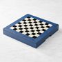 THE GEORGE x Williams Sonoma Home Leather Chess and Checkers