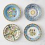 Famille Rose Boxed Appetizer Plates, Set of 4