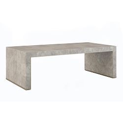 Jonathan Charles Surge Madrona Burl Coffee Table (28.5&quot;)