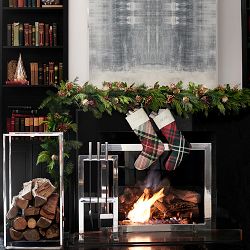 Mercer Fireplace Log Holder
