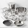 All-Clad D5 Stainless-Steel 24-Piece Cookware Set