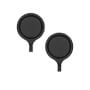 Magnetic Wreath Hanger, Black