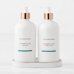Home Fragrance 3-Piece Hand Soap & Lotion Set, Bergamot & Oak, Classic