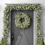 Jeff Leatham x Williams Sonoma Sonoma Winter Live Wreath &amp; Garland
