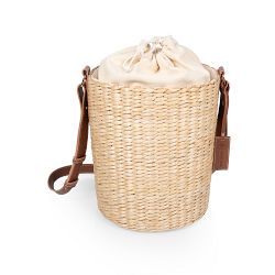 Palermo Rush Insulated Bucket Tote with Leather Straps