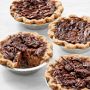 Bourbon Chocolate Pecan Mini Pies, Set of 4