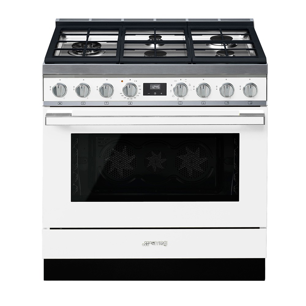 SMEG Portofino Dual-Fuel Range, 36&quot;