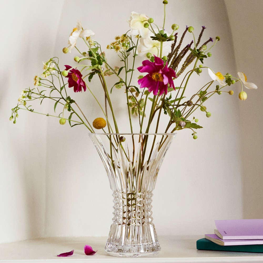 Waterford Lismore Diamond Vase, 8&quot;