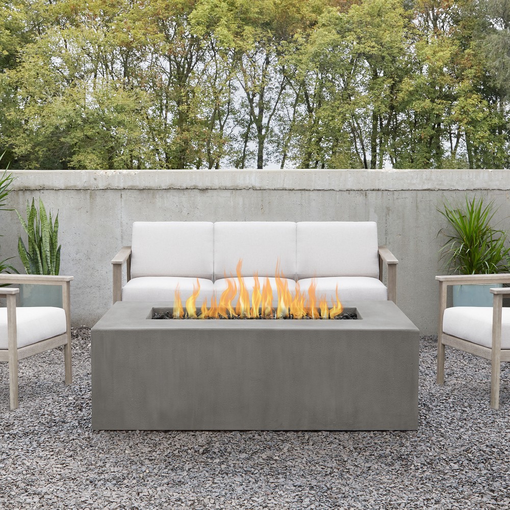 Havana Casual Rectangle Fire Table (60&quot;)
