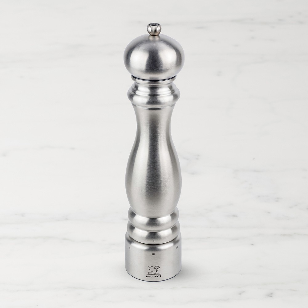 Peugeot Paris Chef Stainless-Steel Pepper Mill, 12"