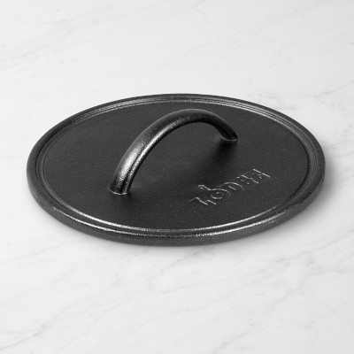 Lodge Cast Iron Round Flat Grill Press, 8"
