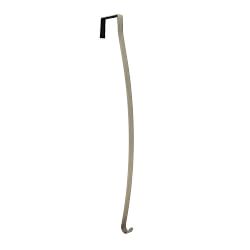 Raised Wreath Hanger, Brass