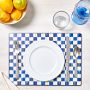 Mackenzie-Childs Royal Check Cork Back Placemats