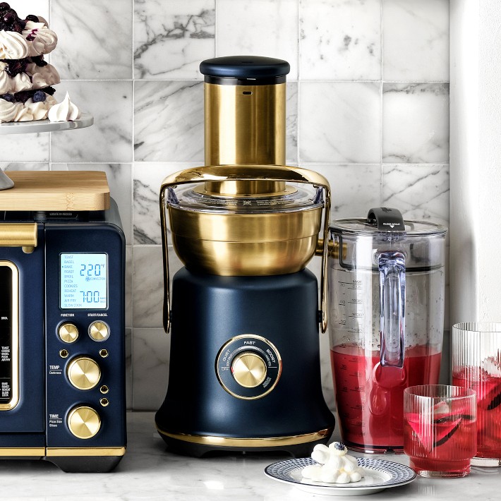Breville Juice Fountain ジューサー BREVILLE THE JUICE FOUNTAIN COLD PLUS 1000W JUICER - SILVER