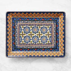 Sicily Ceramic Large Rectangular Platter