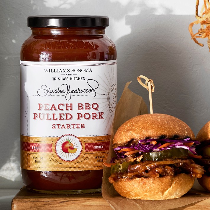 Trisha Yearwood x Williams Sonoma Peach BBQ Pulled Pork Starter