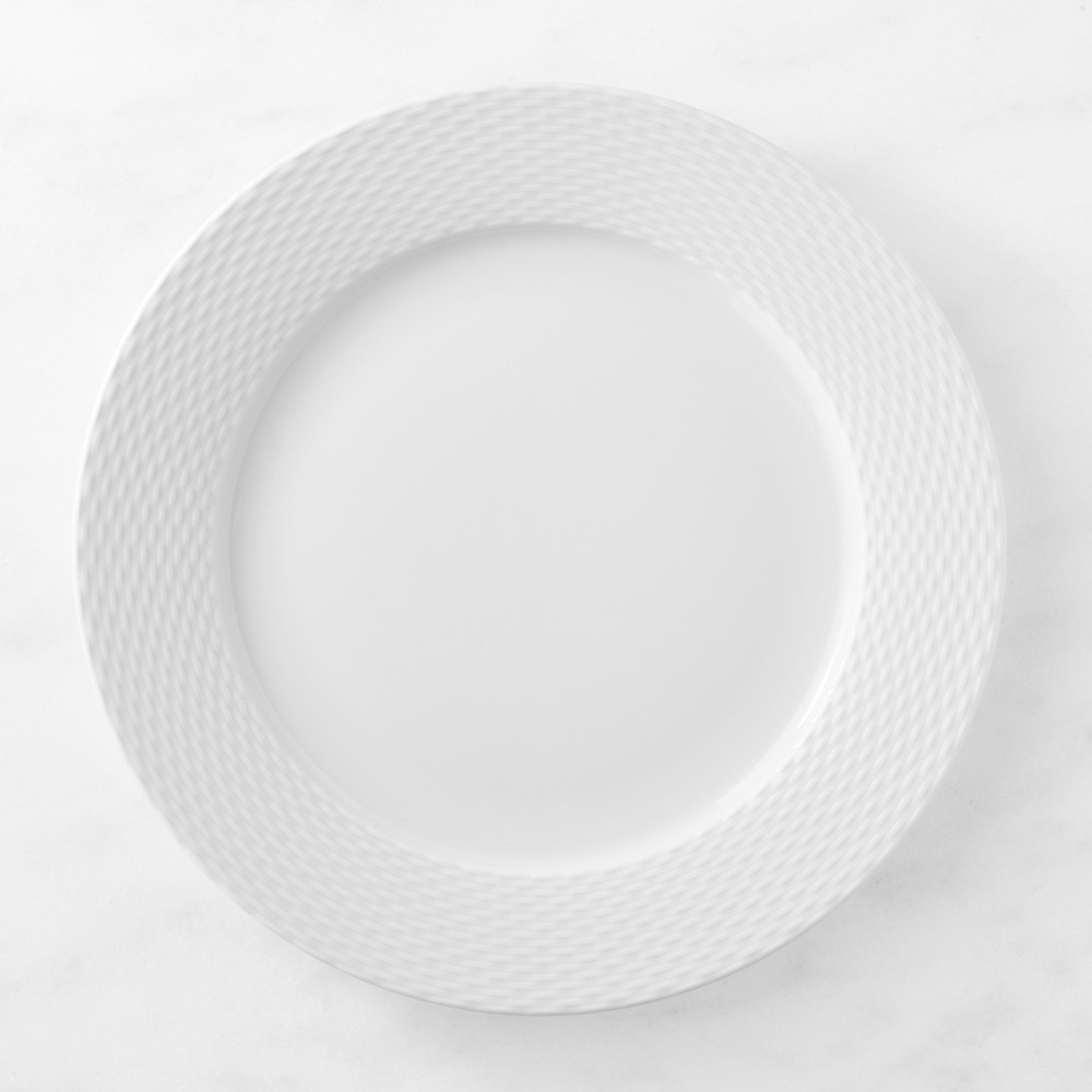 Pillivuyt Basketweave Porcelain Charger Plate