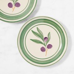 Proven&#231;al Garden Appetizer Plates, Set of 4