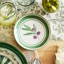 Proven&#231;al Garden Appetizer Plates, Set of 4