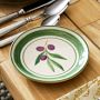 Proven&#231;al Garden Appetizer Plates, Set of 4