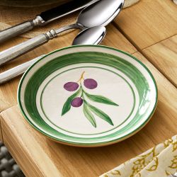 Proven&#231;al Garden Appetizer Plates, Set of 4