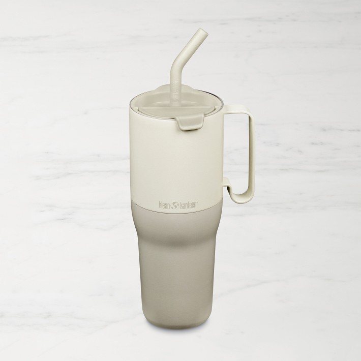 Klean Kanteen Rise Tumbler with Straw Lid, 36 oz., Tofu