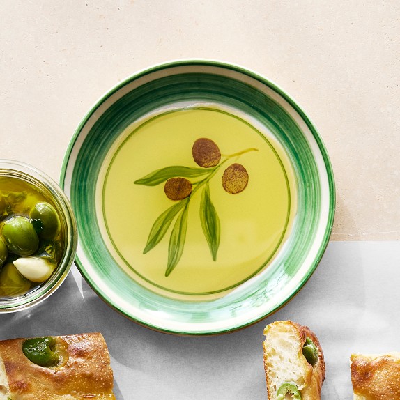 Provençal Garden Appetizer Plates, Set of 4
