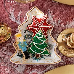 'Twas the Night Before Christmas Tree Spoon Rest, Porcelain