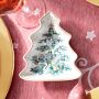 'Twas the Night Before Christmas Tree Spoon Rest, Porcelain