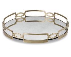 Antique Mirrored Tray