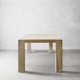 Montauk Parsons Rectangular Dining Table, Seadrift (82&quot;-118&quot;)